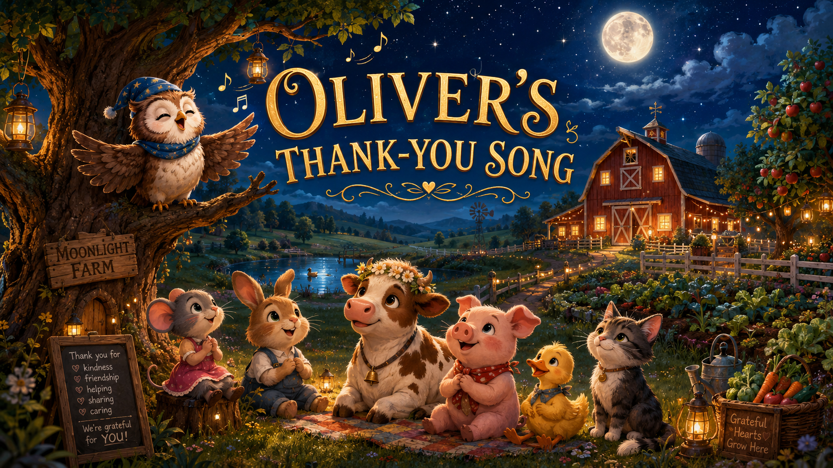 Oliver's Thank-You Song